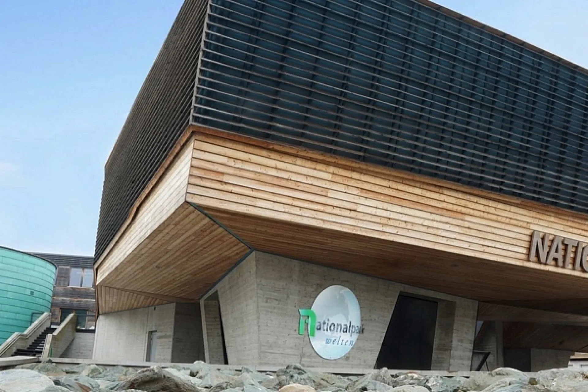 Gebäude des Nationalparkzentrums Hohe Tauern